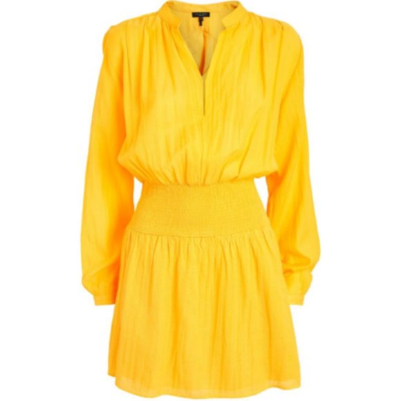 rag & bone Calista Chiffon Minidress, Size M - Picture 1 of 5